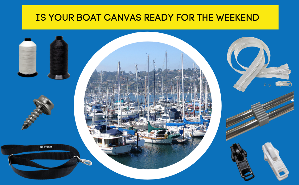 Boat Canvas Repair Advisor and Canvas Replacement Parts Store