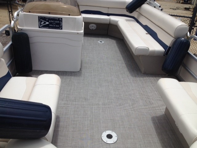 Pontoon boat restoration top flooring choices