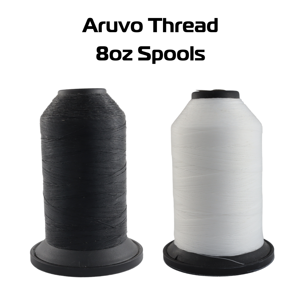 Aruvo PTFE Thread 8 oz Black & White