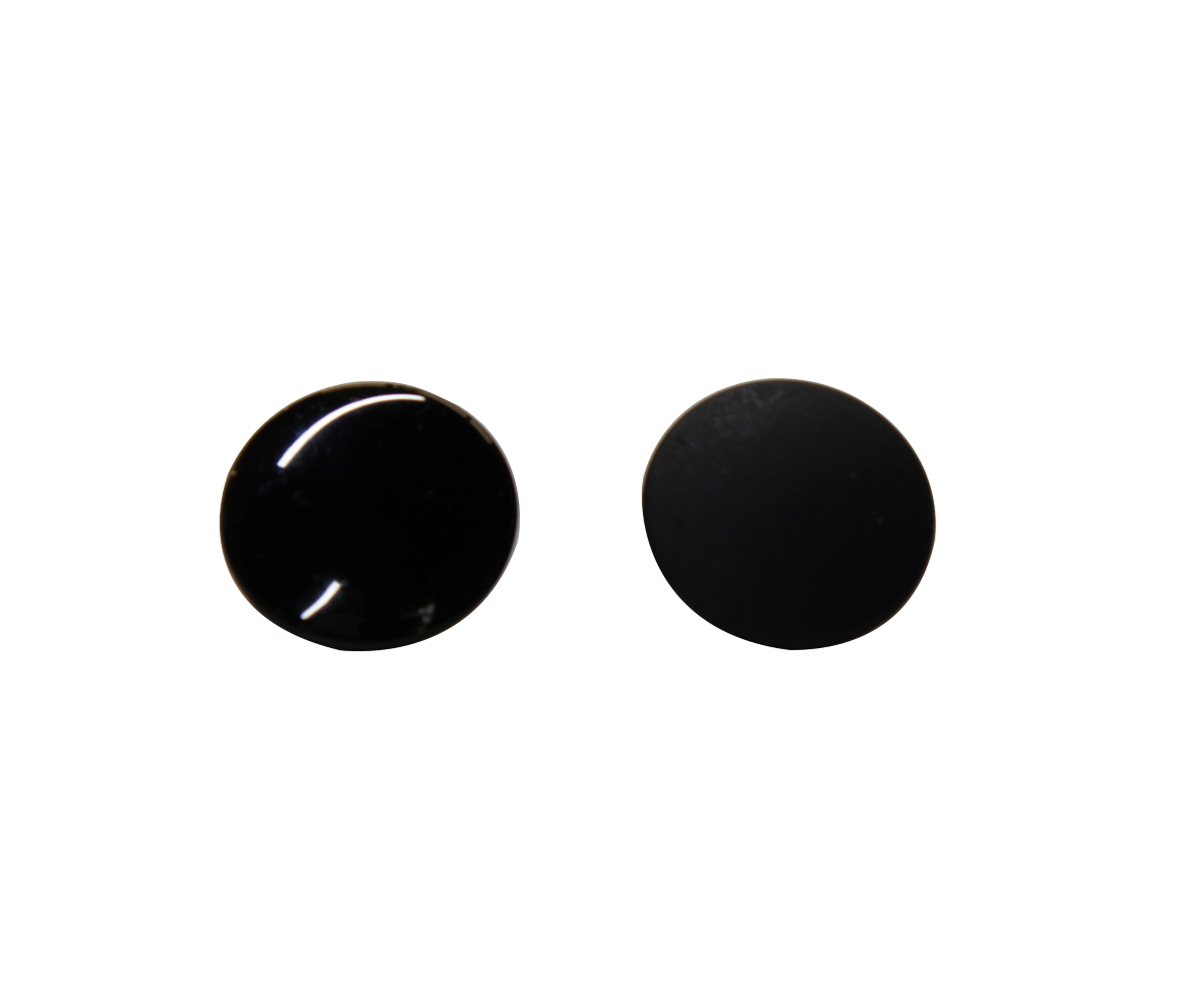 Black Durable Button