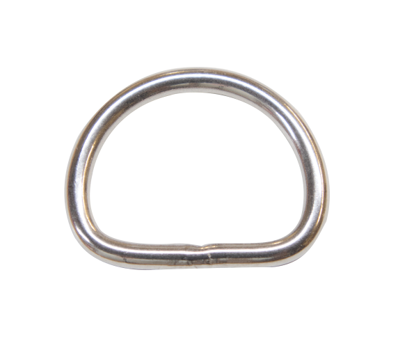 1" Welded Stainless Steel D-ring