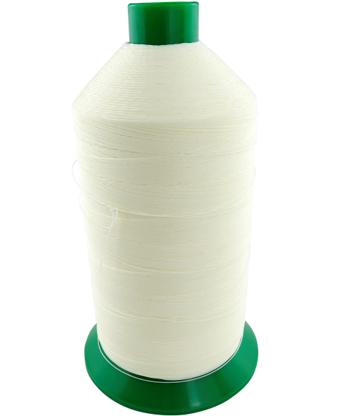 138 Polyester Thread 1 lb.  Available in Black and White