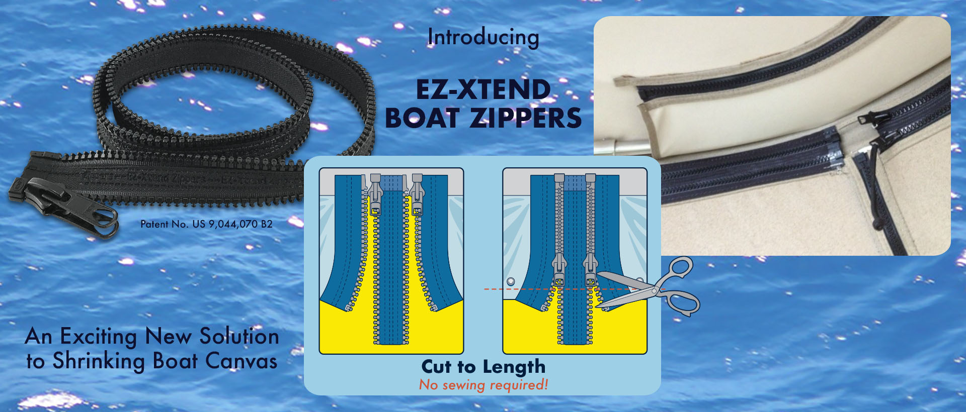 EZ-Xtend Boat Zipper Demo Photo